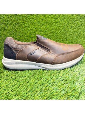 Nunn Bush Excursion Mens Size 12 Brown Casual Classic Moc Toe Slip-On Shoes